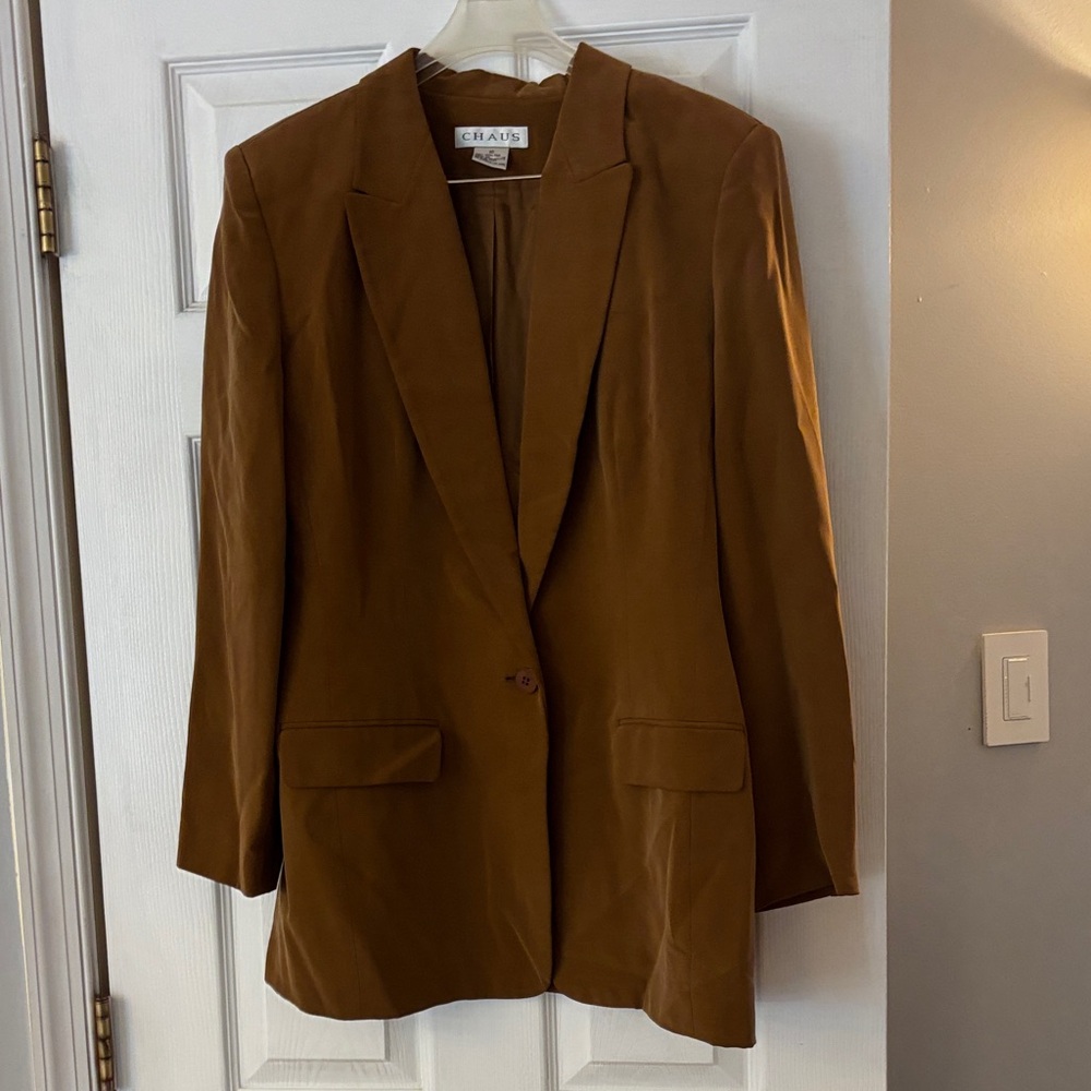 Chaus Rich Tan Women's Blazer
